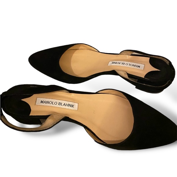 MANOLO BLAHNIK SLING BACKS - Picture 4 of 6